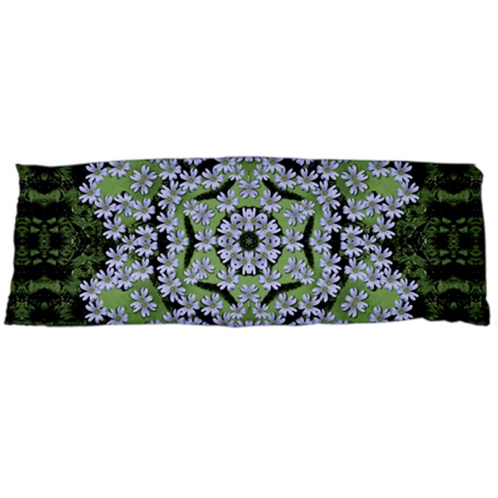 Calm In The Flower Forest Of Tranquility Ornate Mandala Body Pillow Case (Dakimakura)