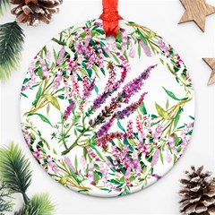 Flowers Ornament (round) by goljakoff