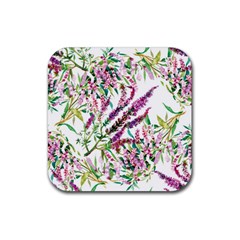 Flowers Rubber Coaster (square)  by goljakoff