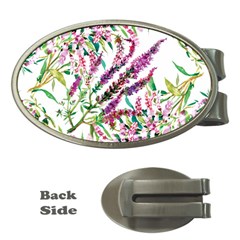 Flowers Money Clips (oval)  by goljakoff