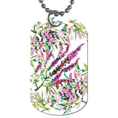 Flowers Dog Tag (two Sides) by goljakoff