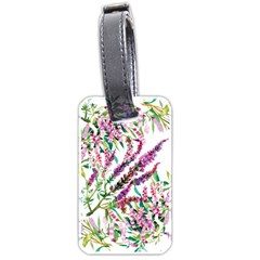 Flowers Luggage Tag (two Sides) by goljakoff