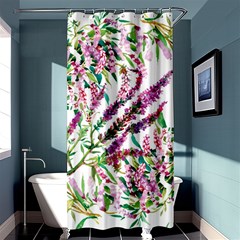 Flowers Shower Curtain 36  X 72  (stall)  by goljakoff