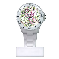 Flowers Plastic Nurses Watch by goljakoff