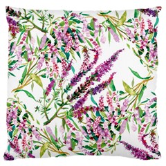 Flowers Standard Flano Cushion Case (one Side) by goljakoff