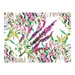 Flowers Double Sided Flano Blanket (Mini)  35 x27  Blanket Front