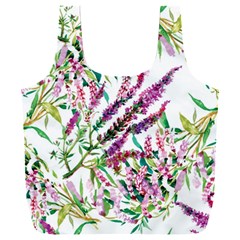 Flowers Full Print Recycle Bag (xxxl) by goljakoff