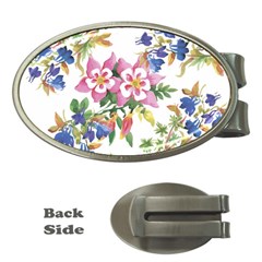 Garden Flowers Money Clips (oval)  by goljakoff