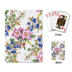 Garden Flowers Playing Cards Single Design (rectangle) by goljakoff