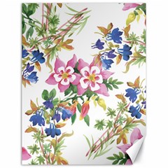 Garden Flowers Canvas 18  X 24  by goljakoff