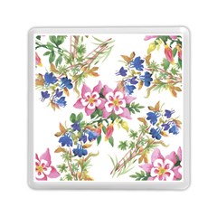 Garden Flowers Memory Card Reader (square) by goljakoff