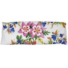 Garden Flowers Body Pillow Case (dakimakura) by goljakoff