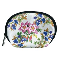 Garden Flowers Accessory Pouch (medium) by goljakoff