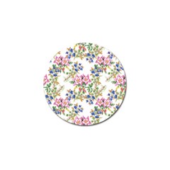 Garden Flowers Pattern Golf Ball Marker (4 Pack) by goljakoff