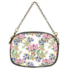 Garden Flowers Pattern Chain Purse (two Sides) by goljakoff