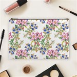 Garden flowers pattern Cosmetic Bag (Large) Front