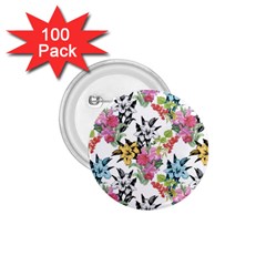 Summer Flowers 1 75  Buttons (100 Pack)  by goljakoff