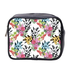 Summer Flowers Mini Toiletries Bag (two Sides) by goljakoff