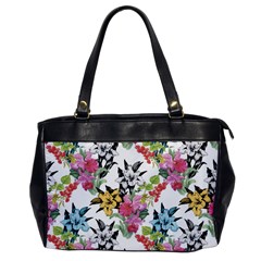 Summer Flowers Oversize Office Handbag by goljakoff