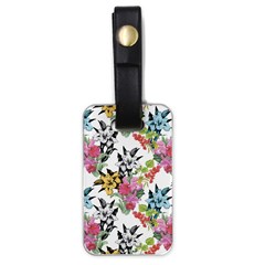 Summer Flowers Luggage Tag (one Side) by goljakoff