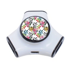 Summer Flowers 3-port Usb Hub by goljakoff