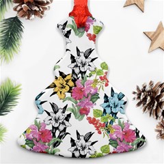 Summer Flowers Ornament (christmas Tree)  by goljakoff