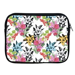 Summer Flowers Apple Ipad 2/3/4 Zipper Cases by goljakoff