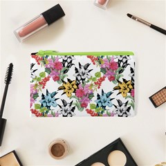 Summer Flowers Cosmetic Bag (xs) by goljakoff