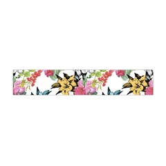 Summer Flowers Flano Scarf (mini) by goljakoff