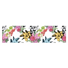 Summer Flowers Satin Scarf (oblong) by goljakoff