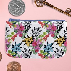 Summer Flowers Large Coin Purse by goljakoff