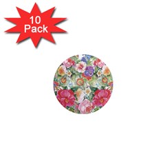 Beautiful Flowers 1  Mini Magnet (10 Pack)  by goljakoff