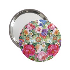 Beautiful Flowers 2 25  Handbag Mirrors by goljakoff