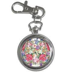 Beautiful Flowers Key Chain Watches by goljakoff