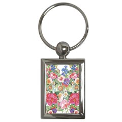 Beautiful Flowers Key Chain (rectangle) by goljakoff