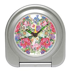 Beautiful Flowers Travel Alarm Clock by goljakoff