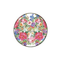 Beautiful Flowers Hat Clip Ball Marker (4 Pack) by goljakoff