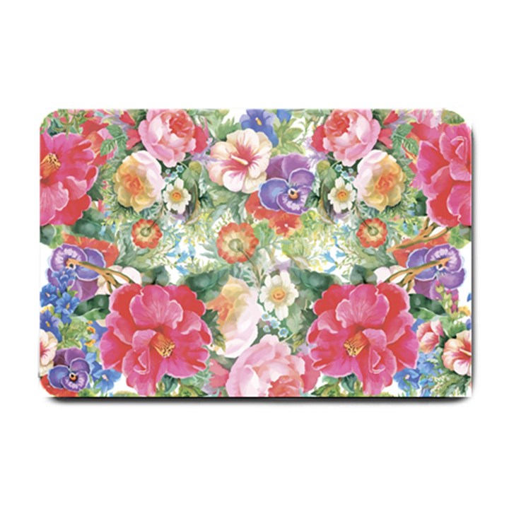 Beautiful flowers Small Doormat 