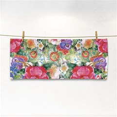 Beautiful Flowers Hand Towel by goljakoff