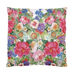 Beautiful Flowers Standard Cushion Case (two Sides) by goljakoff