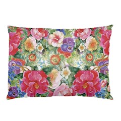 Beautiful Flowers Pillow Case by goljakoff