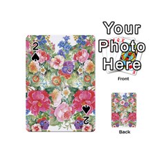 Beautiful Flowers Playing Cards 54 Designs (mini) by goljakoff