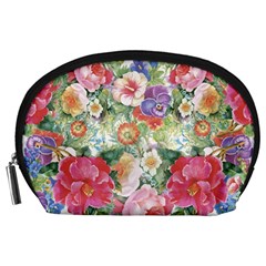 Beautiful Flowers Accessory Pouch (large) by goljakoff