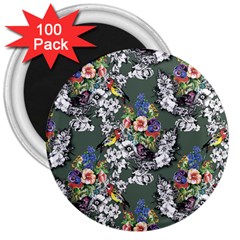 Garden 3  Magnets (100 Pack) by goljakoff