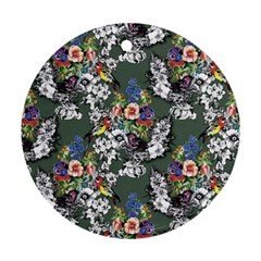 Garden Round Ornament (two Sides) by goljakoff