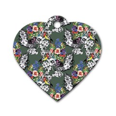 Garden Dog Tag Heart (two Sides) by goljakoff