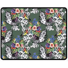 Garden Fleece Blanket (medium)  by goljakoff