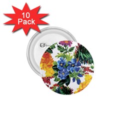 Flowers 1 75  Buttons (10 Pack) by goljakoff