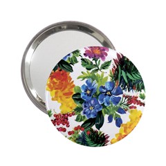 Flowers 2 25  Handbag Mirrors by goljakoff