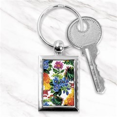 Flowers Key Chain (rectangle) by goljakoff